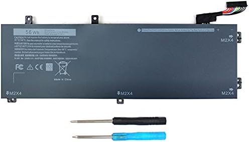 56WH RRCGW H5H20 0RRCGW School Laptop Battery for Dell XPS 15 9550 15-9550 9560 9570 Precision 15 5510 5520 5530 Series P56F P56F001 5D91C 62MJV M7R96 0RRCGW 062MJV Mobile Workstation Notebook 3-Cell