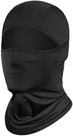 Achiou Balaclava Face Mask, Ski Mask for Men Women Football, Lightweight Sheisty, Ninja Shiesty Sun Hood UV Protector Cycling