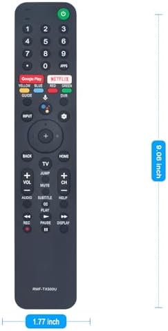 RMF-TX500U Voice Replace Remote Applicable for Sony Bravia TV KD-75X75CH XBR-55A8H XBR-55X950G XBR-65A8H KD-65X750H XBR-49X950H XBR-75X900H XBR-75X850G XBR-65X90CH KD-65X75CH XBR-65X950G XBR-75X950G