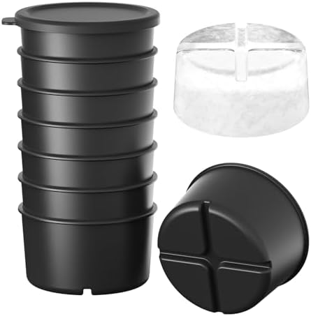 Ice Mold Accessory for KitchenAid Shave Ice Attachment, Reusable Plastic Ice Molds with Lids for Kitchenaid Ice Shaver Attachment - 8PCS