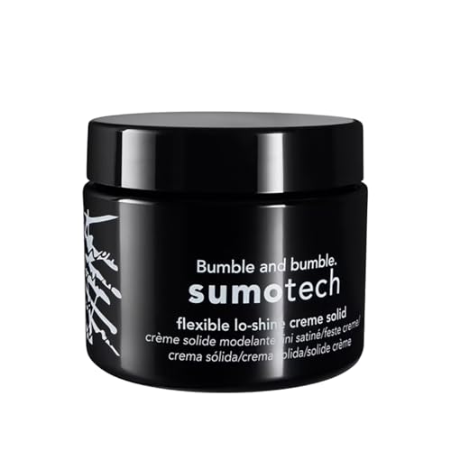 Bumble and bumble. Sumotech Flexible Hold Cream Solid | Pliable Texture, Flexible Hold + Lo-shine Finish | Wavy, Straight, 1.5 Ounce