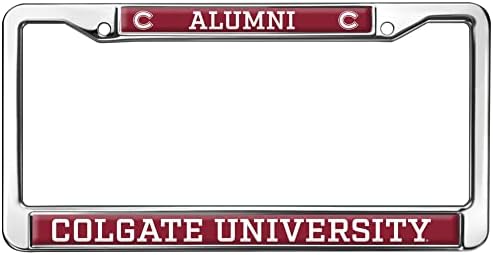 Colgate University Alumni Logo Full Size Standard License Plate Metal Frame