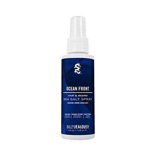 Billy Jealousy Sea Salt Spray, Texturizing and Volumizing Hair Spray for All Hair Types and Beard Lengths