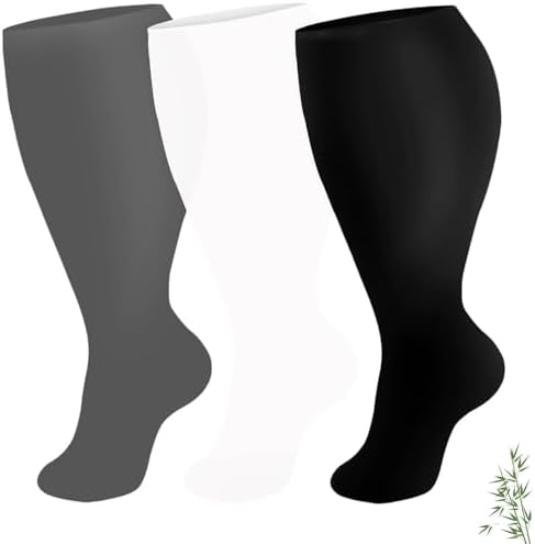 Everstride Compression Socks Women Plus Size, 2025 Compression Socks for Women Wide Calf, Everstride Socks