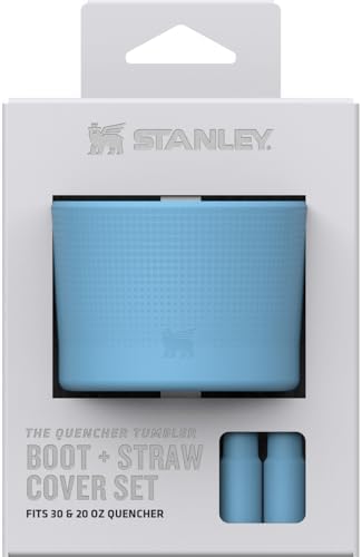 STANLEY Quencher Boot and Straw Cover Cap | Anti-Slip Silicone Protector for Tumbler with Handle | Accessory Set for Stainless Steel Drinking Cup | BPA-Free
