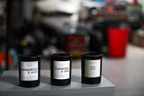 Leoben Co | Masculine Aromas | Small Batch | Soy Wax | 40 Hours | Scented Mens Candles with Natural Essential Oils | Vegan (Sandalwood & Musk)