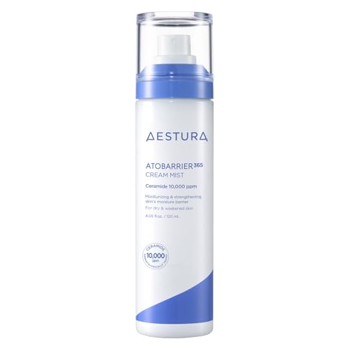 AESTURA ATOBARRIER365 CERAMIDE CreamMist - Long Lasting Moisturizing Face Serum Mist with Ceramide - 4.05 oz, 120ml