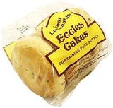 REAL LANCASHIRE Eccles Cakes | Traditionally Handmade with Pure Butter & Dried Currants | British Snacks | Delicious Fruity & Tasty Cakes for Anytime | 5.29 Oz | 4 Cakes (Pack of 6)