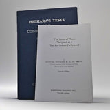 Ishihara Test Chart Books, for Color Deficiency