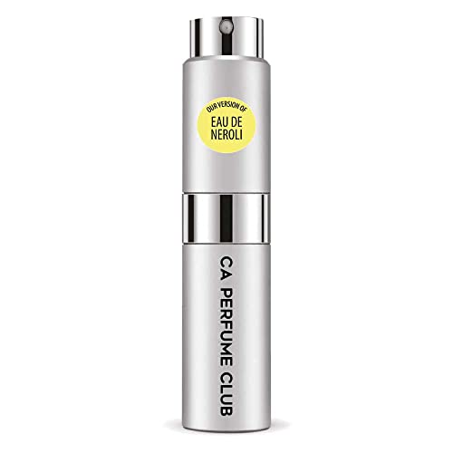 CA Perfume Impression of Eau De Neroli For Women & Men Replica Version Fragrance Dupes Concentrated Long Lasting Eau de Parfum Spray Refillable Atomizer Bottle 0.27 Fl Oz/ 8ml