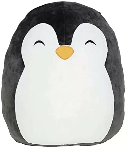 SQUISHMALLOW KellyToys - 12 Inch (30cm) - Luna The Black Penguin - Sleepy Eyes Squad