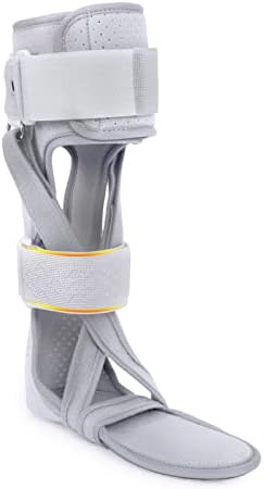 AFO Foot Drop Brace Ankle Foot Orthosis Medical Afo Walking with Shoes for Stroke Hemiplegia (Medium-Left)