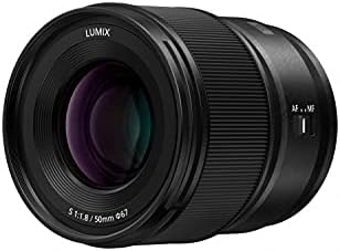 Panasonic LUMIX S Series Camera Lens, 50mm F1.8 L-Mount Interchangeable Lens for Mirrorless Full Frame Digital Cameras, S-S50 (Renewed)