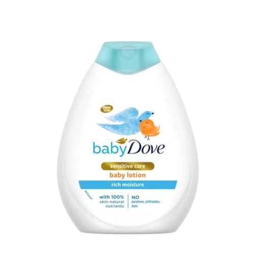 Dove Baby Rich Moisture Body Lotion - 13.5 Fl Oz / 400 mL x Pack of 3