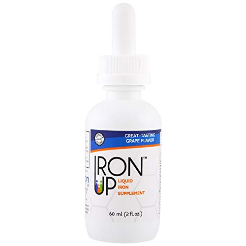A.C. Grace Company, Iron Up, Liquid Iron Supplement, Grape Flavor, 2 fl oz (60 ml)