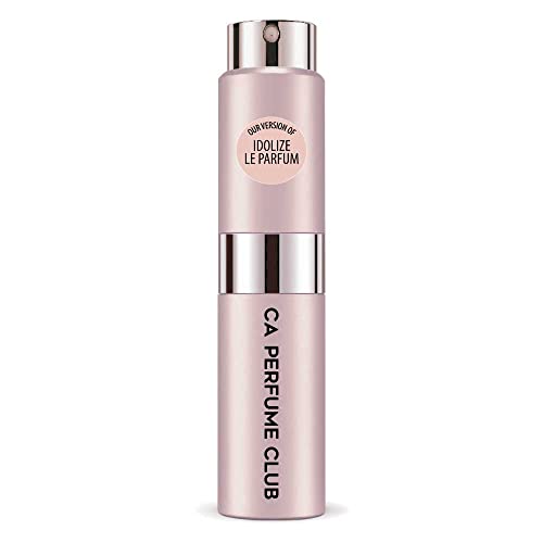 CA Perfume Impression of Idolize Le Parfum For Women Replica Version Fragrance Dupes Concentrated Long Lasting Eau de Parfum Spray Refillable Atomizer Bottle 0.27 Fl Oz/8ml-X1