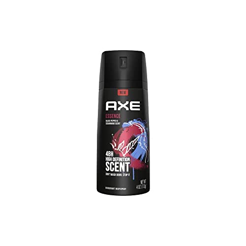 AXE Body Spray for Men Essence 4 oz (Pack of 5)