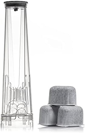 Water Filter for Ninja Dual Brew Coffee Maker and Ninja Single Serve Pods Grounds by PureHQ - Compatible with DualBrew Pro CFP301 CFP307 CFN601 - Includes Holder, 3 Pack of Charcoal Water Filters