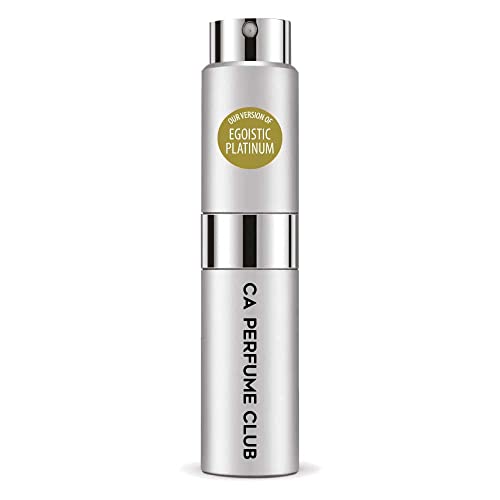 CA Perfume Impression of Egoistic Platinum For Men Fragrance Spray 0.27 Fl Oz/8ml-X1