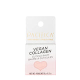 Pacifica Beauty | Vegan Collagen Cuticle Nail Balm | Moisturize and Soften Dry, Brittle Nails and Cuticles | Coconut Oil, Sunflower Oil, Shea Butter, and Vitamin E | Vegan + Cruelty Free