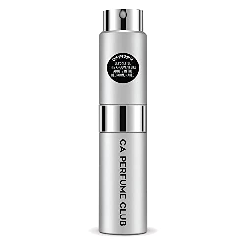 CA Perfume Impression of Let's Settle This Argument For Women & Men Replica Version Fragrance Dupes Concentrated Long Lasting Eau de Parfum Spray Refillable Atomizer Bottle 0.27 Fl Oz/8ml-X1