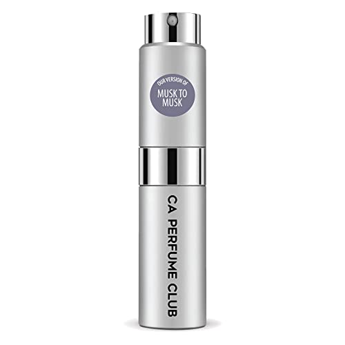 CA Perfume Club Impression of Mntle Musk To Musk For Women & Men Replica Version Fragrance Dupes Concentrated Long Lasting Eau de Parfum Spray Refillable Atomizer Bottle 0.27 Fl Oz-X1