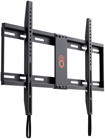 ECHOGEAR SlimView TV Wall Mount for 32" to 80" TVs - 1.25" Low Profile with Pull String Locking System for Cable Access & Included Hardware for DIY Easy Install