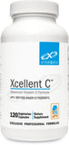 XYMOGEN Xcellent C - High Dose Vitamin C Supplement with BioPerine for Enhanced Absorption - Buffered Vitamin C to Minimize GI Upset - Immune Support + Antioxidants Supplement (120 Vitamin C Pills)