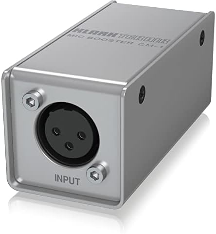 Klark Teknik MIC BOOSTER CM-1 Dynamic Microphone Booster with Preamp