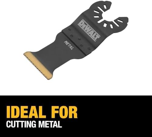 DEWALT Dwa4209 Oscillating Titanium Metal Blade, Black