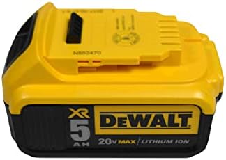 Dewalt DCB205 20V 5.0 Ah Single Lithium-Ion Battery