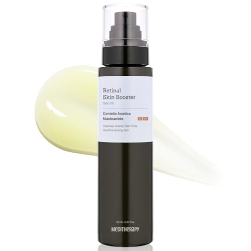 MEDITHERAPY Retinal Skin Booster Serum 5.07 fl.oz - Advanced Retinol Serum for Face - Hydrating and Firming Facial Serum for Uneven Skin Tone & Fine Lines - Youthful Radiant Glow with Retinaldehyde