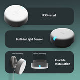 Aqara Presence Sensor FP2, 2.4 GHz Wi-Fi Required, mmWave Radar Wired Motion Sensor, Zone Positioning, Multi-Person & Fall Detection, Supports HomeKit, Alexa, Google Home and Home Assistant