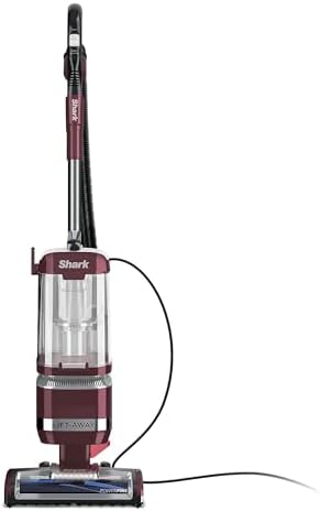 Shark LA401 Navigator Lift Away ADV Upright Vacuum with PowerFins Brush Roll, LED Headlights and Advanced Swivel Steering, Red (Renewed)