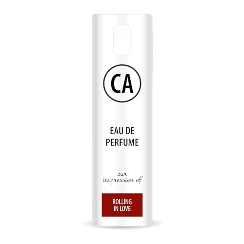 CA Perfume Impression of Rolling In Love For Women & Men Eau de Parfum Spray Atomizer Bottle 0.33 Fl Oz-X1