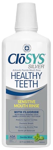 ClōSYS Healthy Teeth Oral Rinse - 32 fl oz - Alcohol-Free Mouthwash