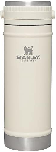 Stanley Travel Mug with Integrated French Press 16 oz | 5 Minute Brew, 4 Hours Hot, Leakproof Lid | Mesh Filter for Coffee Grounds | Insulated Stainless Steel Coffee Maker | BPA-Free