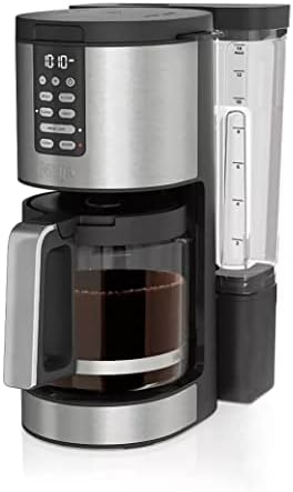 Ninja DCM201 14 Cup XL Coffee Maker PRO, 2 Brew Styles Classic & Rich, 4 Programs Small Batch, Delay Brew, Freshness Timer & Keep Warm, No Permanent Filter or Scoop Included*, Stainless (Renewed)