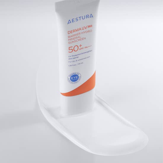 AESTURA Derma UV 365 Barrier Hydro Mineral Sunscreen SPF50+ PA++++ 40ml