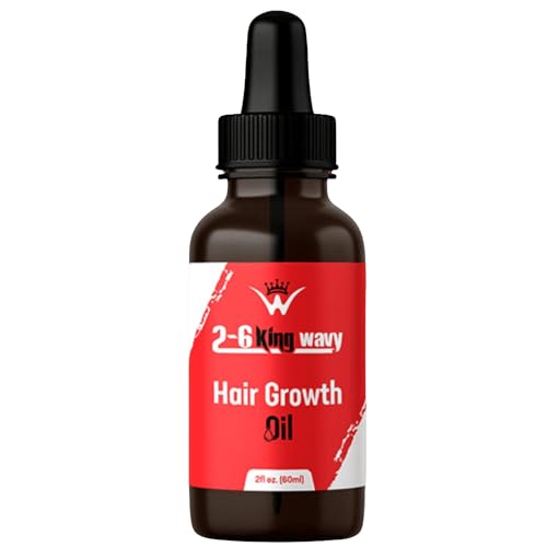 Hair Growth Oil (2oz) - Natural Hair Growth Oil Includes Organic Moroccan Argan, Vitamin E, Avocado, and Sunflower Oil - Best Hair Growth Oil for Thicker & Stronger Hair