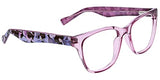 VERA BRADLEY womens Monroe Reading Glasses, Purple, 0 US