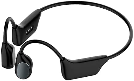 Bone Conduction Hearing Headphones, Wireless Open Ear Sport Earphones, Hearing Impaired Headsets for Communication & Hearing Loss