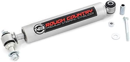 Rough Country N3 Steering Stabilizer for Jeep TJ, YJ, XJ, ZJ & GM - 8731730