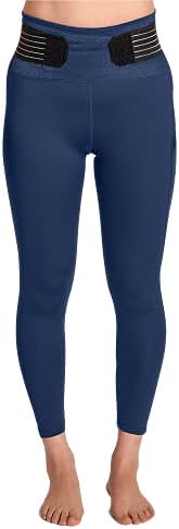 Tommie Copper Women’s Pro-Grade Lower Back Support Compression Leggings Capris with Pocket & Adjustable Straps