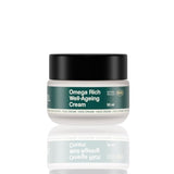 Freshly Cosmetics Omega Rich Tages- und Nachtcreme. Hilft, die Zeichen der Hautalterung zu reduzieren. Feuchtigkeitsspendende Creme, die Fältchen und Mimikfalten mindert. 50ml