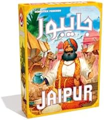 Jaipur Board Game (New Edition) - Fast-Paced Duel of Merchants! Strategic Trading and Market Gameplay for Kids & Adults, Ages 10+, 2 Players, 30 Minute Playtime, Made by Space Cowboys