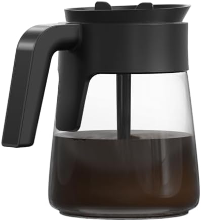 CFP301 12-Cup Coffee Pot Replacement Compatible with Ninja Coffee Maker CFP101 CFP201 CFP301 CFN601 CM401 CFP200 CFP250A CFP300 CFP305 CFP307 CFN602 CF090 CF091 CF092, Glass Carafe Replacement