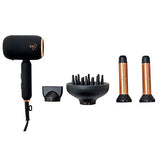 ion Luxe 4-in-1 Autowrap™ Airstyler - Interchangerable Hair Dryer & Curler for All Hair Types