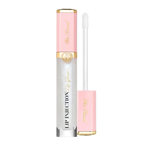 Too Faced Lip Injection Power Plumping Lip Gloss | Vitamin A + E, Vegan + Cruelty Free, 0.22 Fl Oz