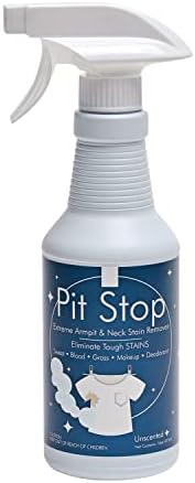 Pit Stop, Sweat Stain & Deodorant (Antiperspirant) Armpit Stain Remover, Multi-stain formulation, 16oz.